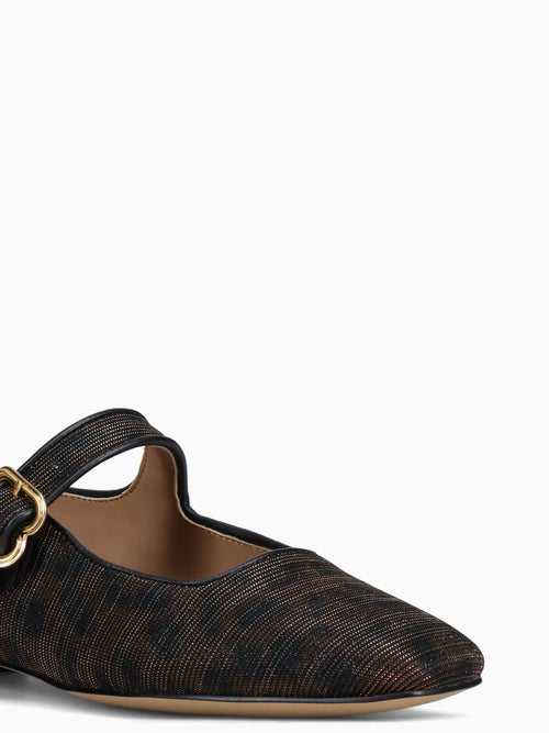 Michaela Brown Glitz Leopard Brown / 5 / M