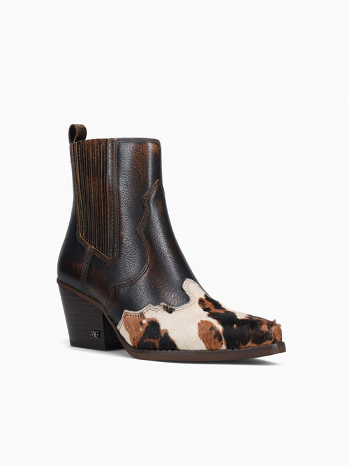 West Brown Muli Cow Leather Brown / 5 / M