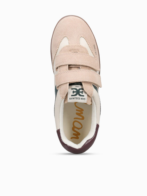 Talia Ivory Sesame Green suede Leather Off White / 5 / M