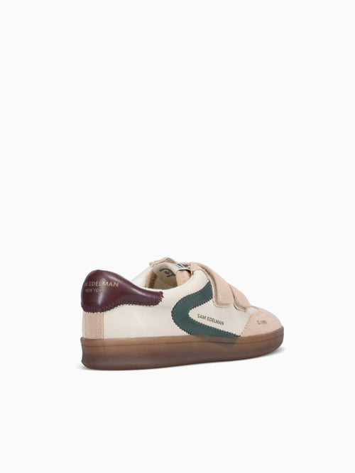 Talia Ivory Sesame Green suede Leather Off White / 5 / M
