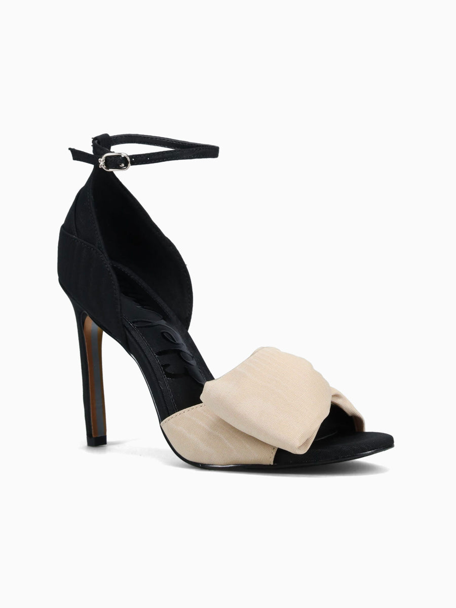 Ida Black Honey sand moire silk Off White / 5 / M