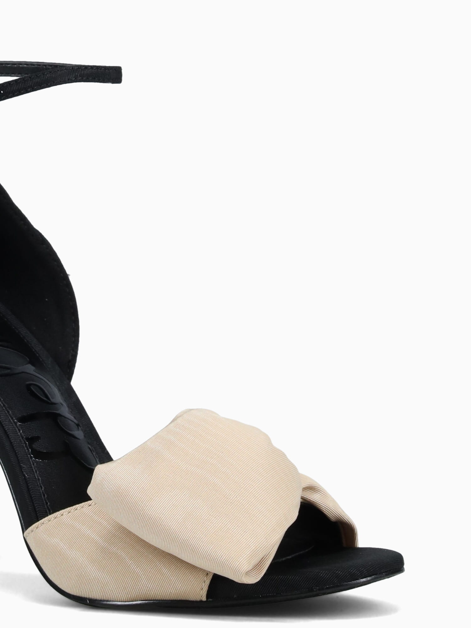 Ida Black Honey sand moire silk Off White / 5 / M