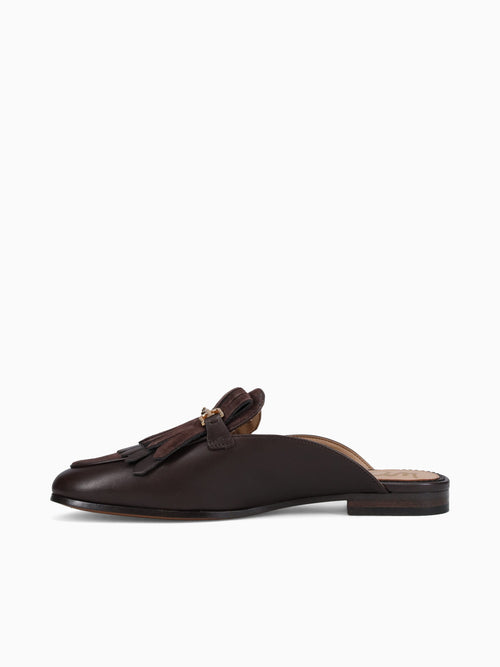 Lainey Café Noir Nappa Suede Brown / 5 / M