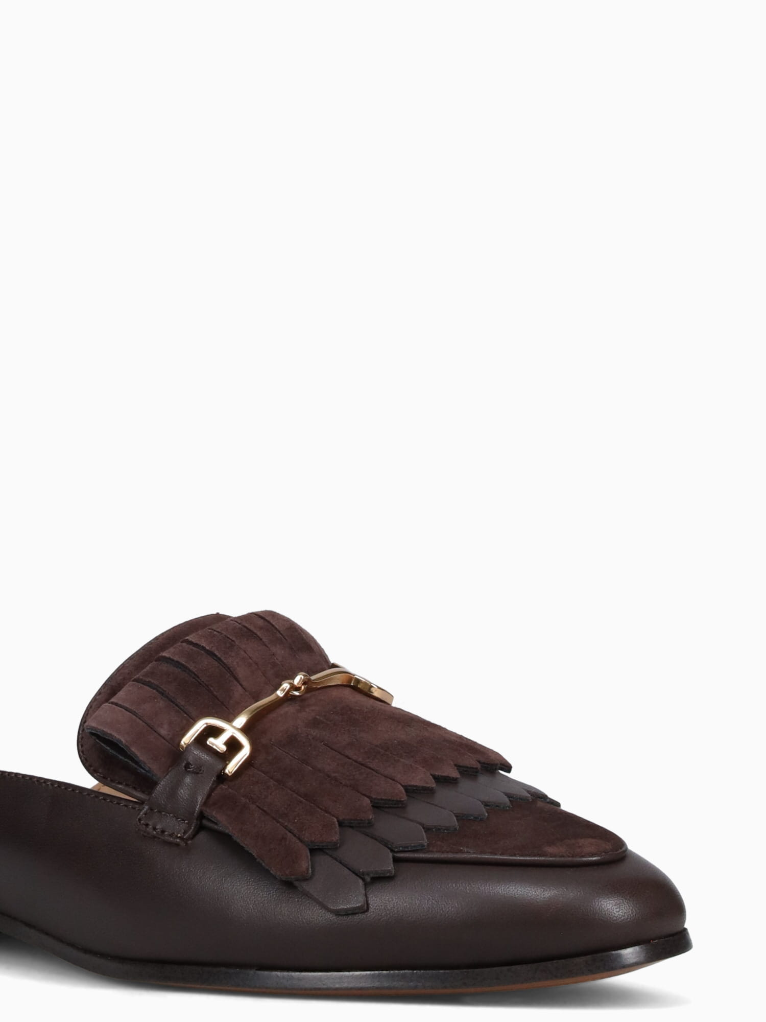 Lainey Café Noir Nappa Suede Brown / 5 / M