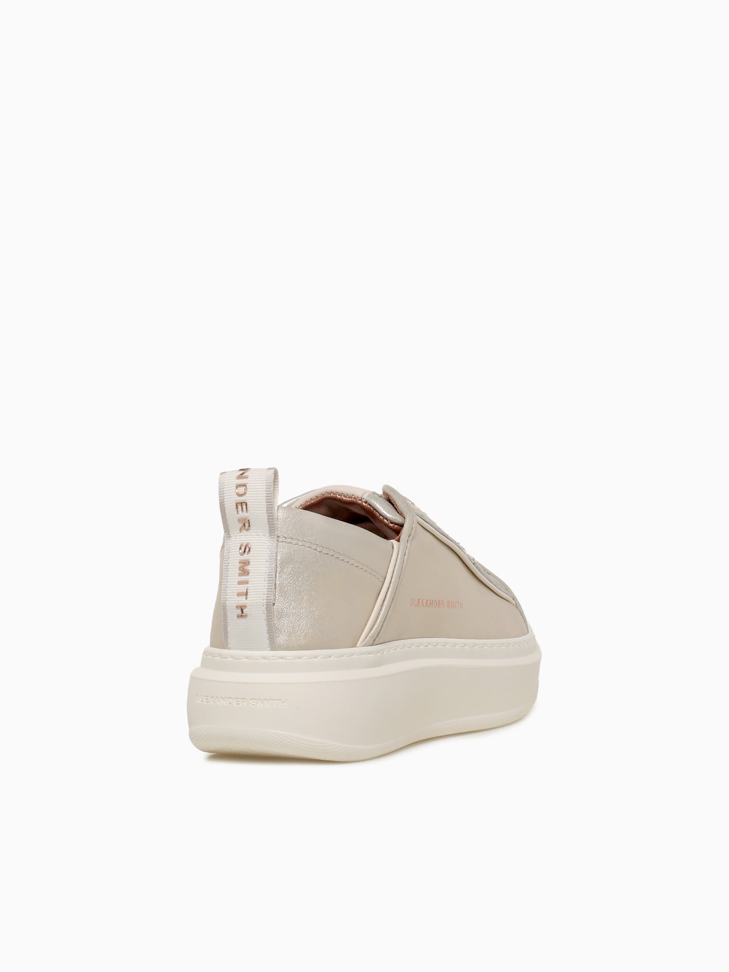 Wembley Woman Platinum Leather Platinum / 36 / M