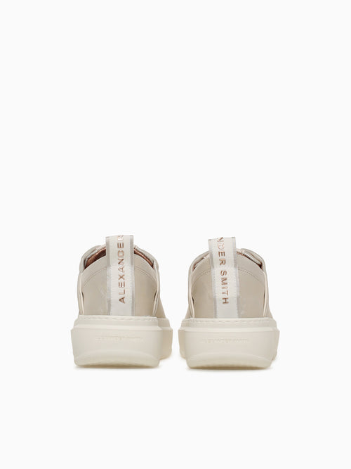 Wembley Woman Platinum Leather Platinum / 36 / M