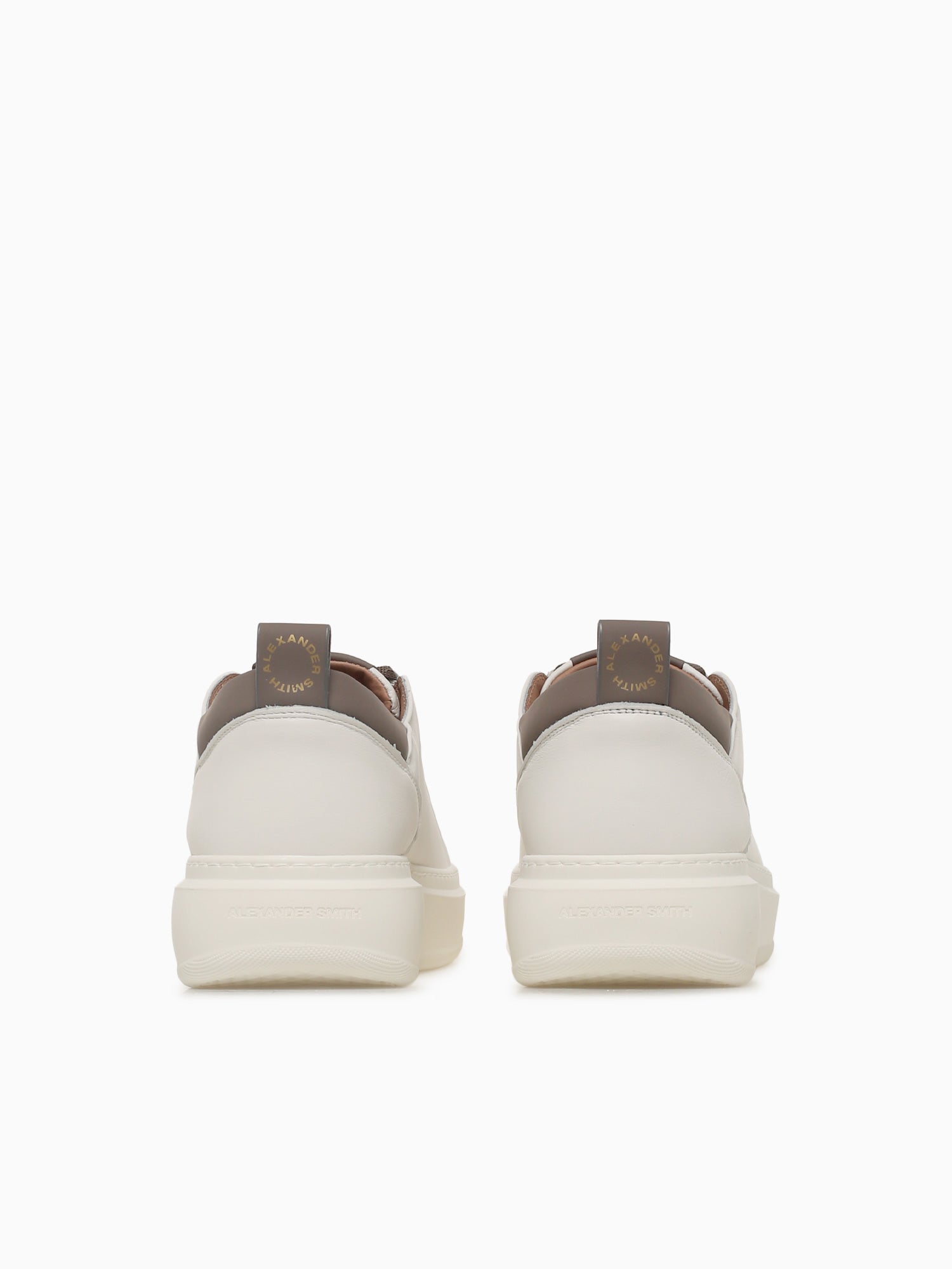 Wembley Man White Brown  Leather Brown / 40 / M