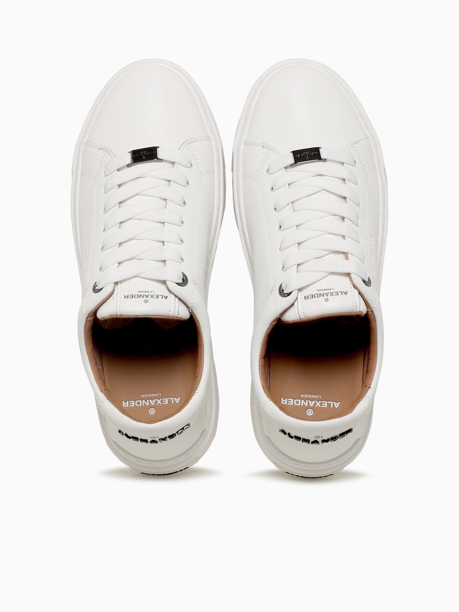 London Man Total White Leather White / 40 / M