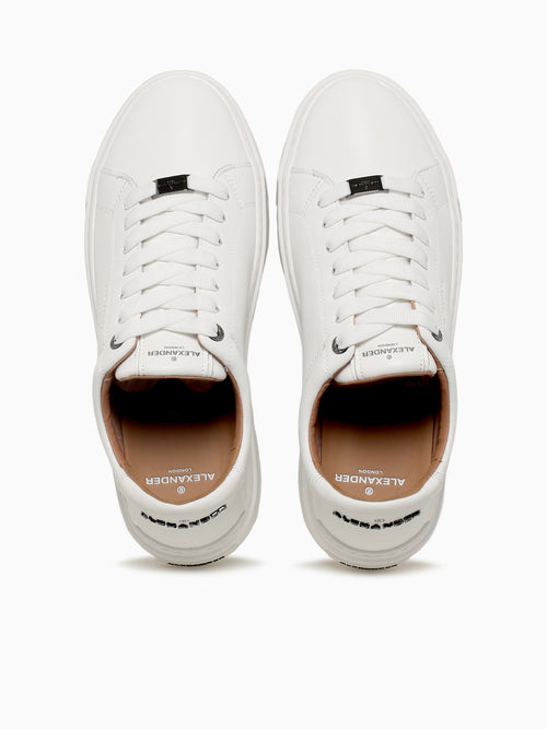 London Man Total White Leather White / 40 / M