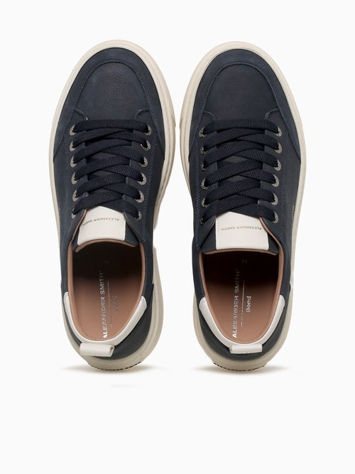 Bond Man Blue White Leather Blue / 40 / M