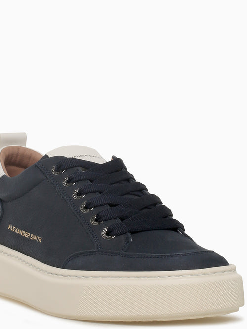 Bond Man Blue White Leather Blue / 40 / M