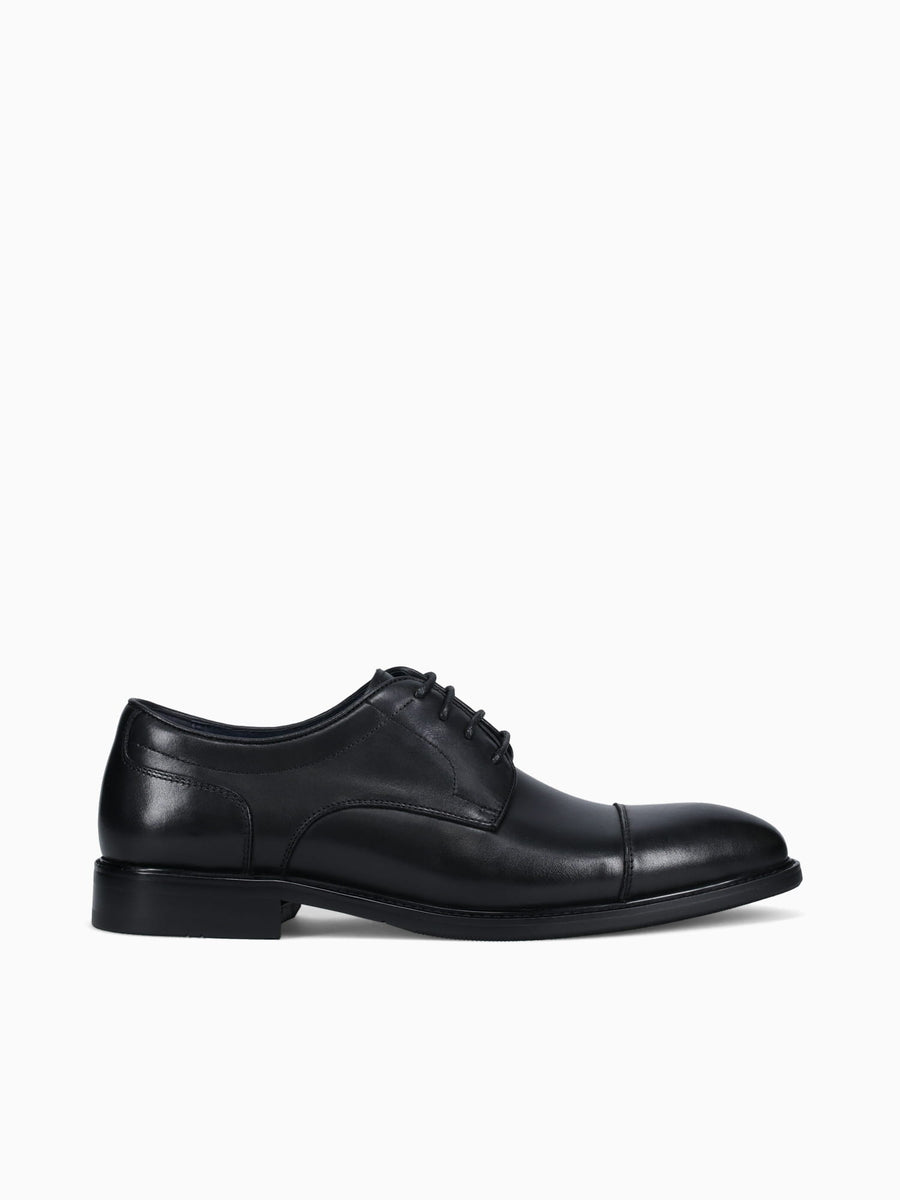 Juwan Black Brushed Calf Black / 7 / M