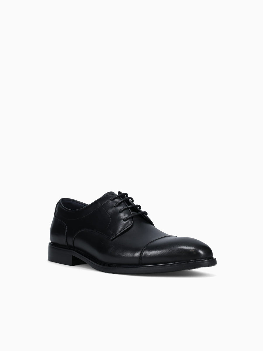 Juwan Black Brushed Calf Black / 7 / M
