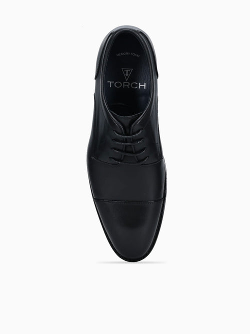Juwan Black Brushed Calf Black / 7 / M