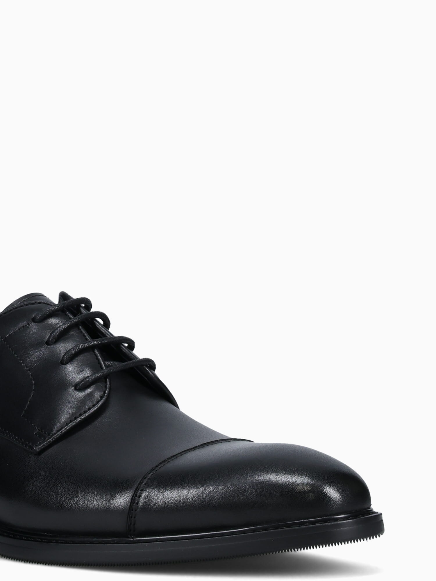 Juwan Black Brushed Calf Black / 7 / M