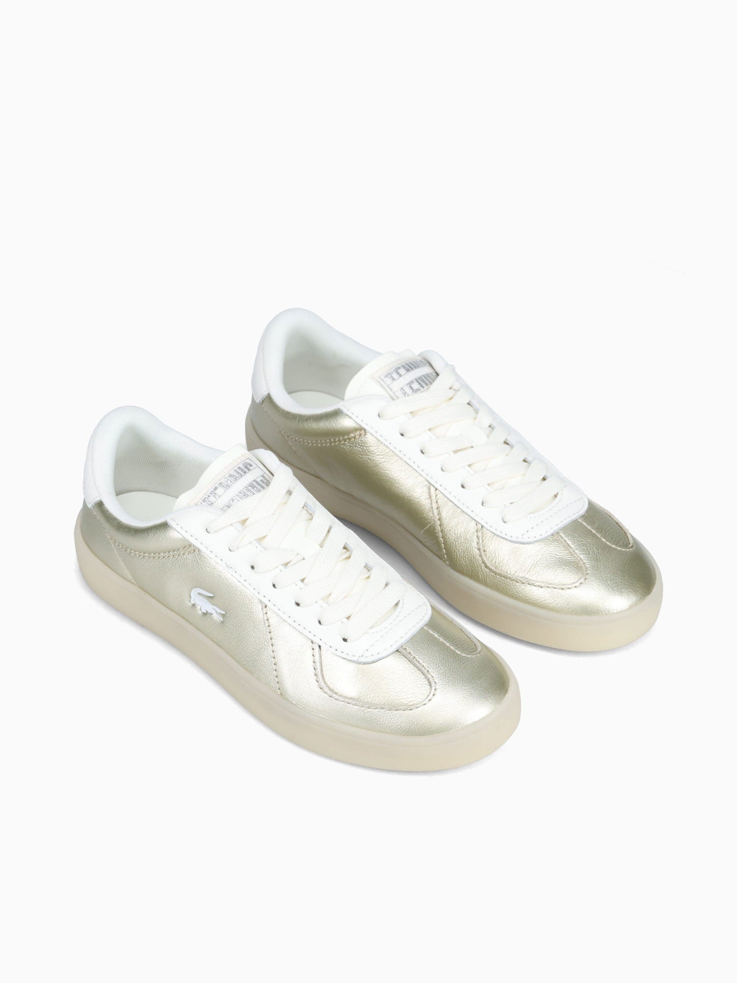 Baseshot Pro Gold Off white leather