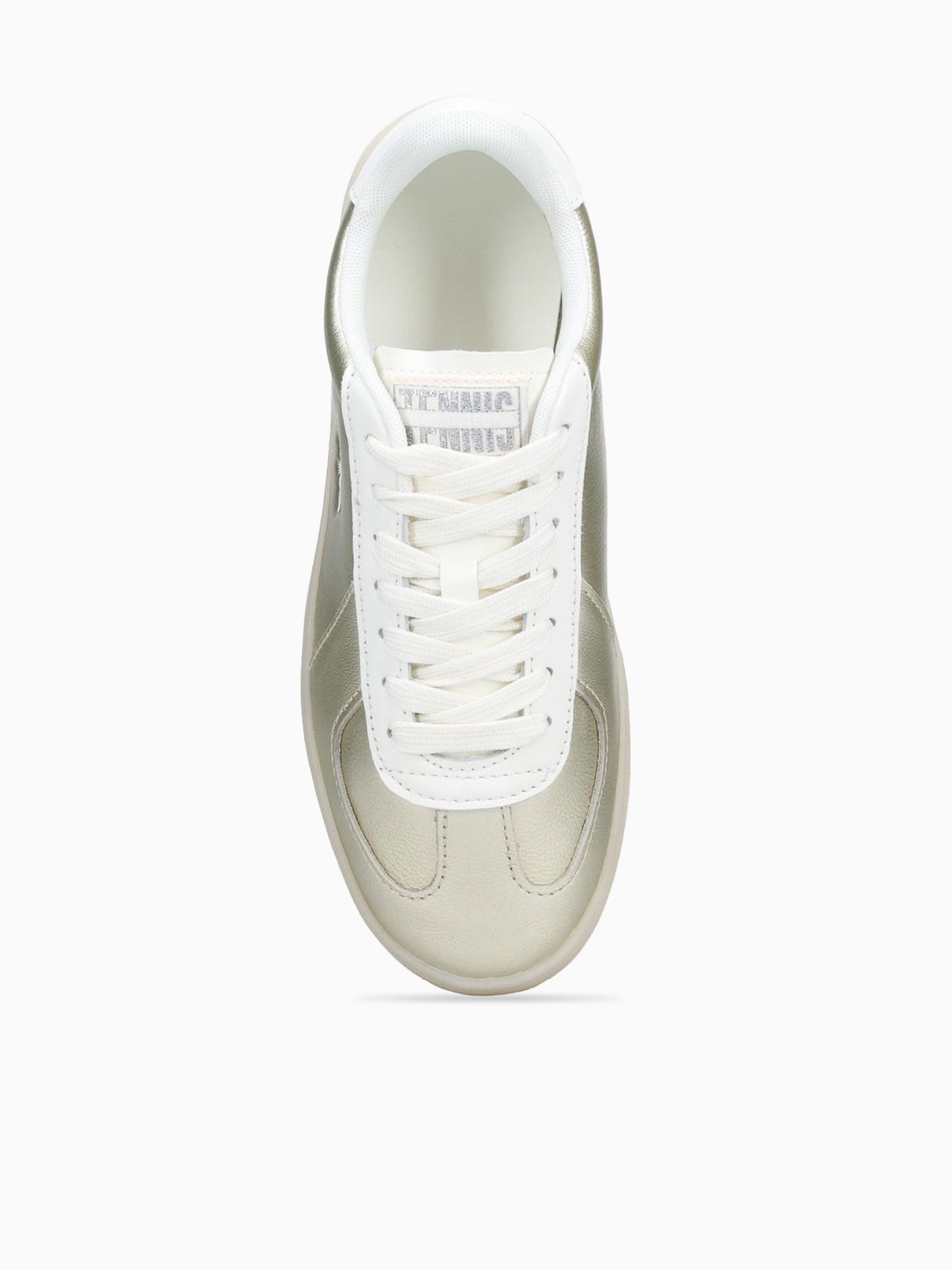 Baseshot Pro Gold Off white leather