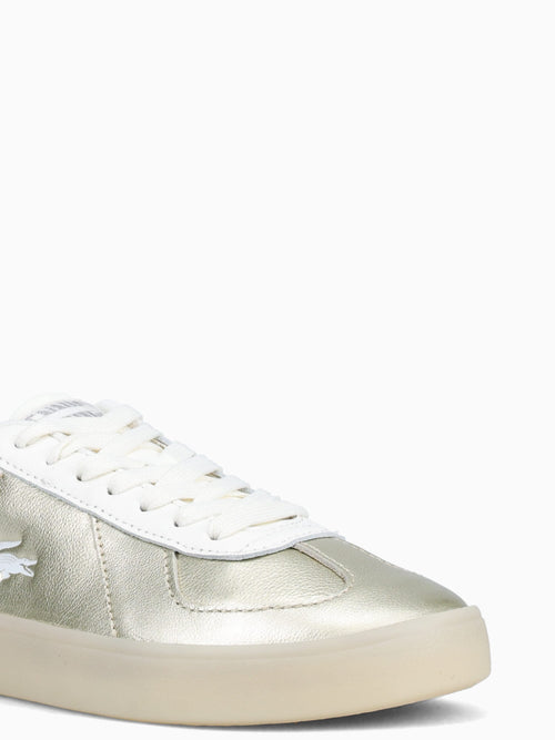 Baseshot Pro Gold Off white leather