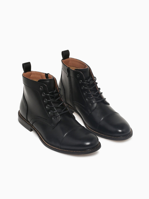 Irving Black Eco Leather Black / 7 / M