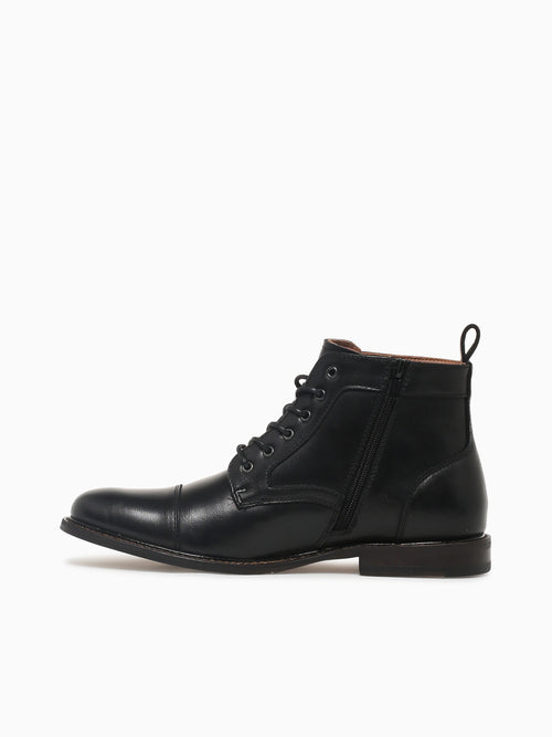 Irving Black Eco Leather Black / 7 / M