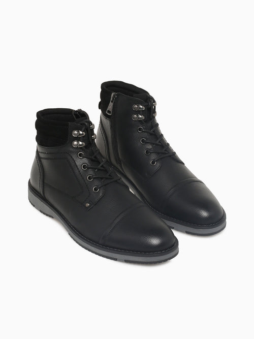 Isaac Black Tumblepu Suede Black / 7 / M