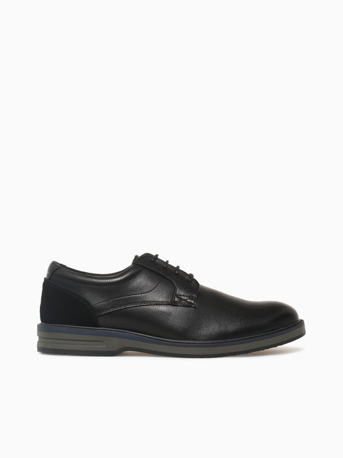 Ishan Black Pu Suede Black / 7 / M
