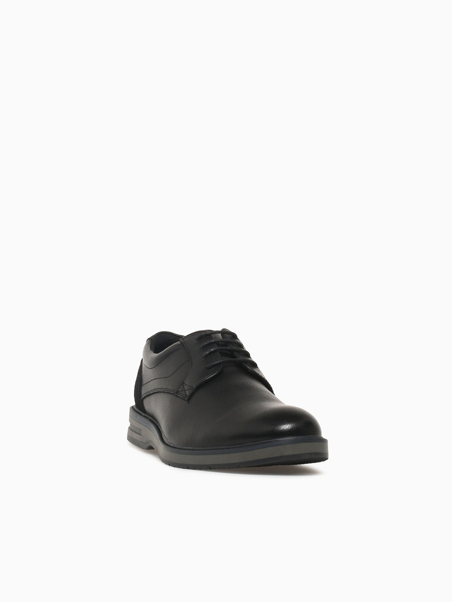 Ishan Black Pu Suede Black / 7 / M