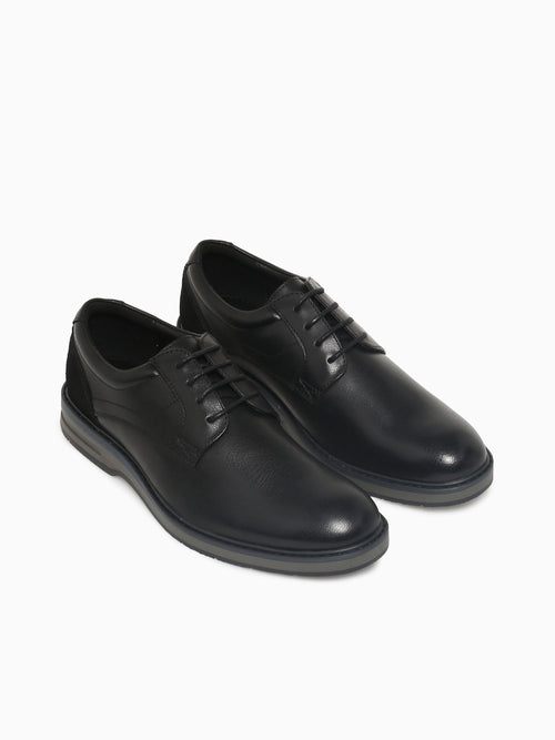 Ishan Black Pu Suede Black / 7 / M