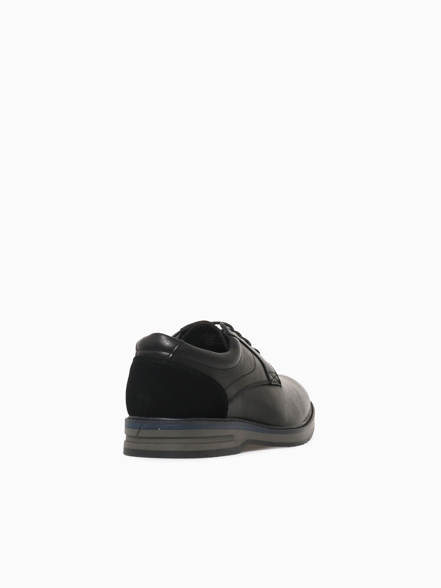 Ishan Black Pu Suede Black / 7 / M