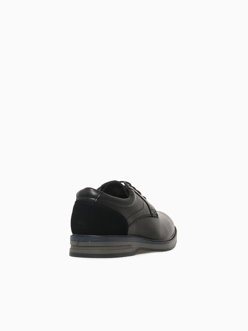 Ishan Black Pu Suede Black / 7 / M