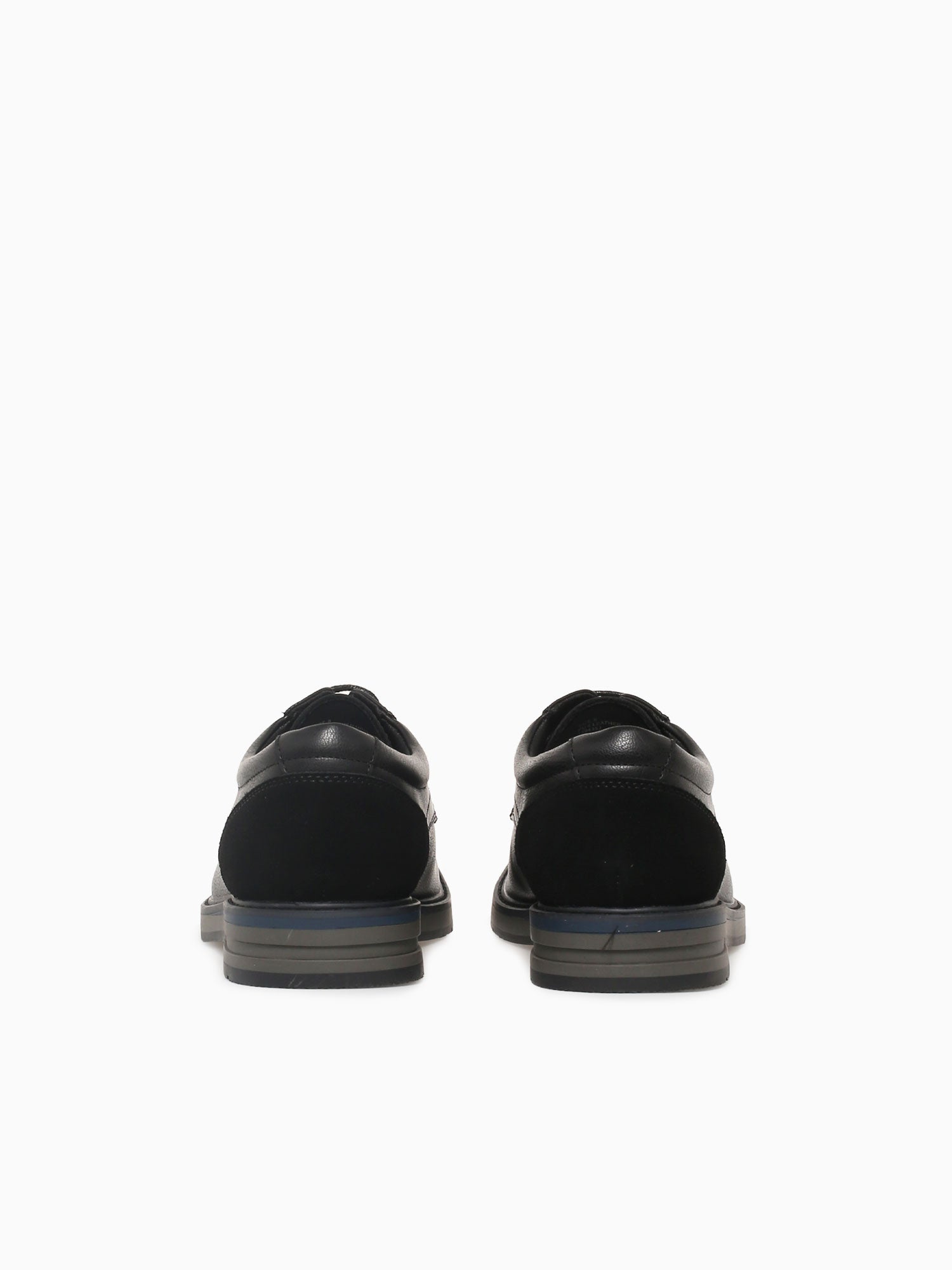 Ishan Black Pu Suede Black / 7 / M
