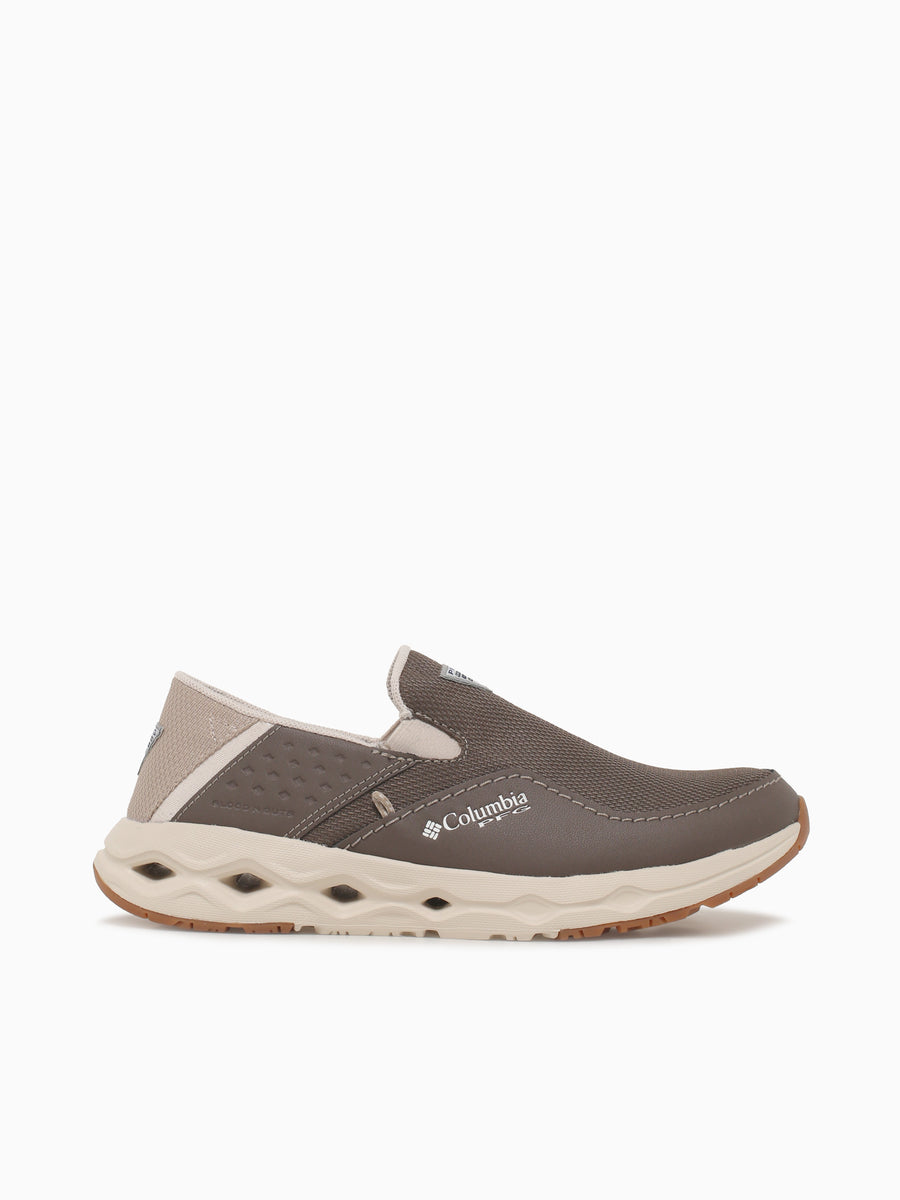Bahama X Slip On Mud Oxfordtan lea Canva Brown / 7 / M