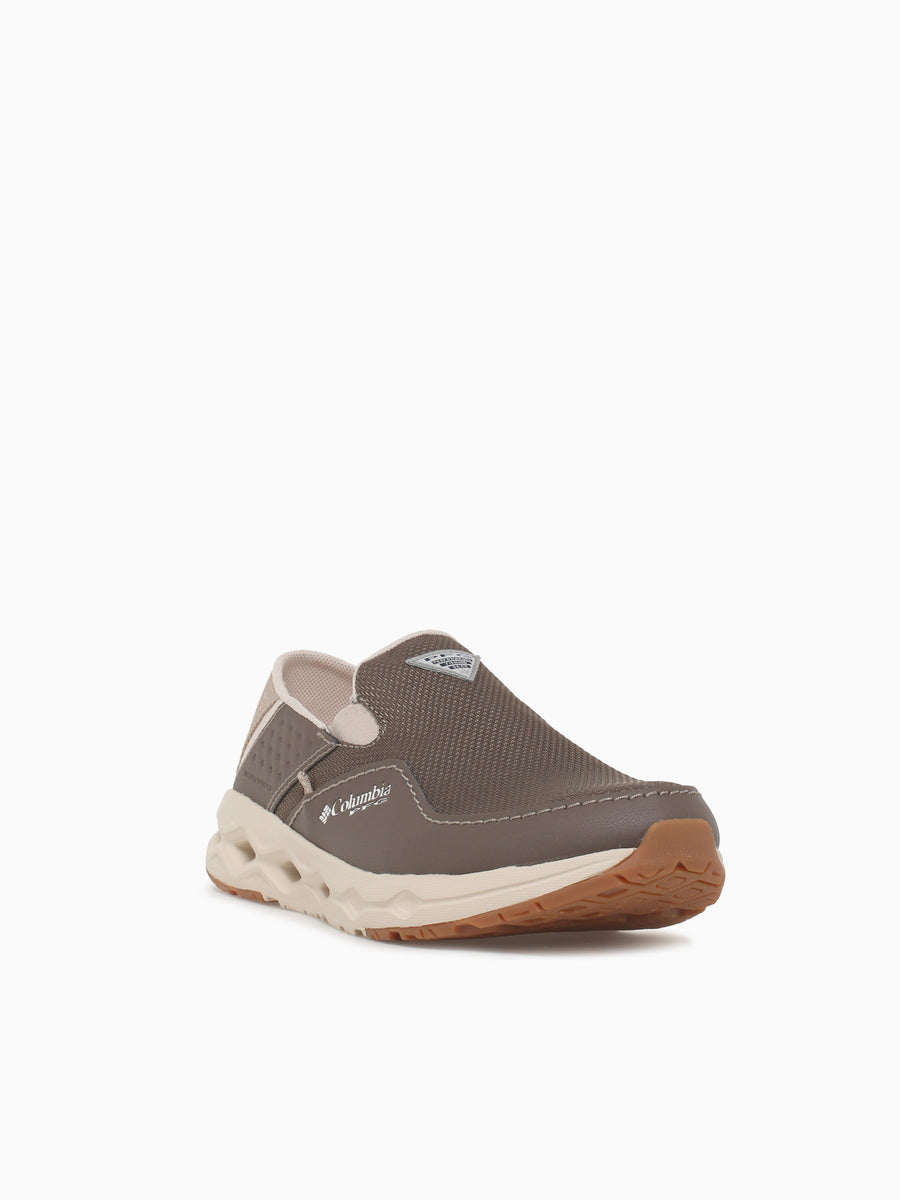 Bahama X Slip On Mud Oxfordtan lea Canva Brown / 7 / M