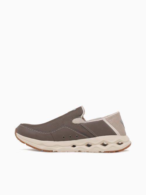 Bahama X Slip On Mud Oxfordtan lea Canva Brown / 7 / M