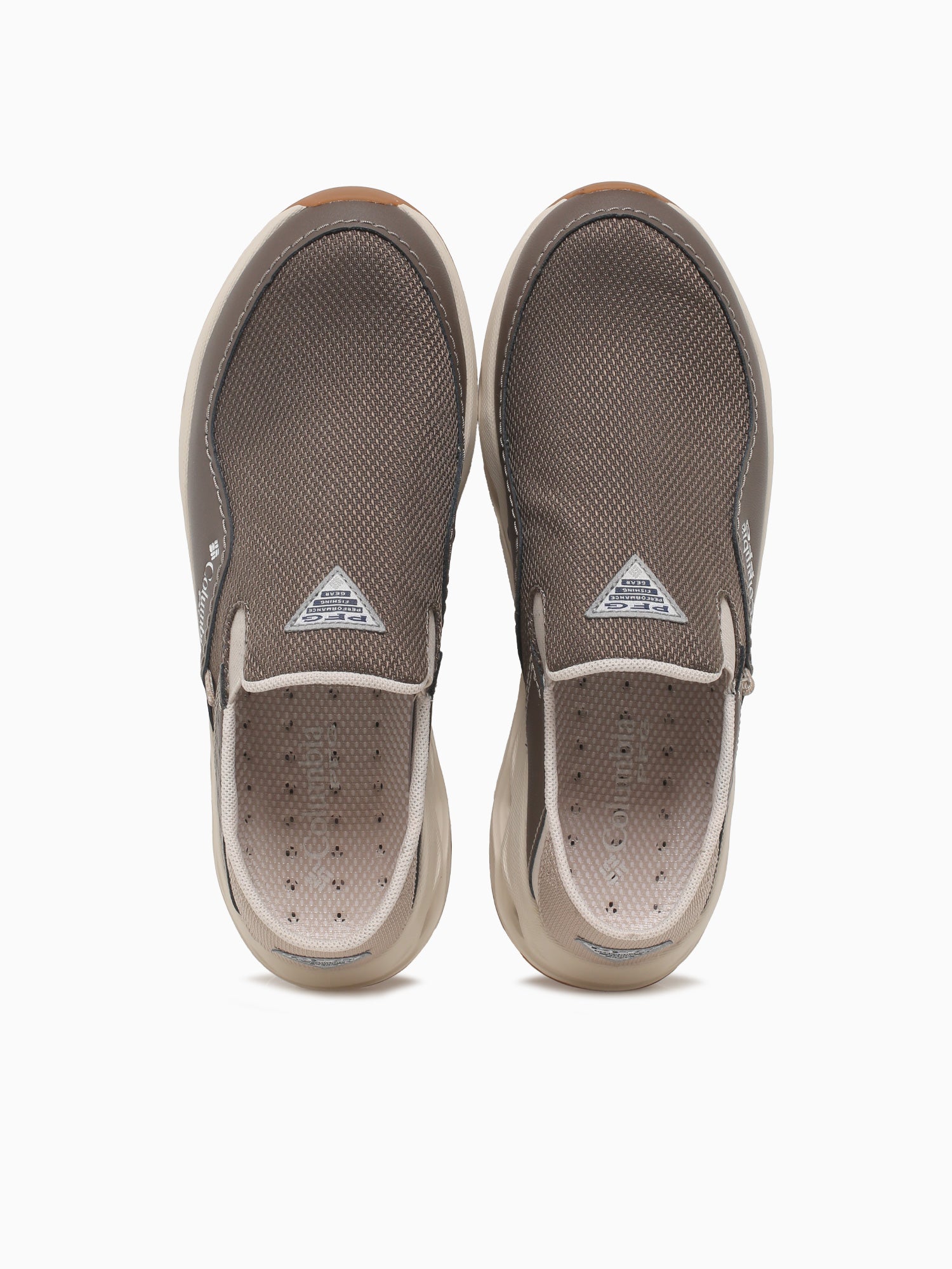 Bahama X Slip On Mud Oxfordtan lea Canva Brown / 7 / M
