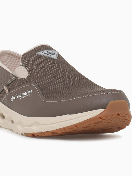 Bahama X Slip On Mud Oxfordtan lea Canva Brown / 7 / M