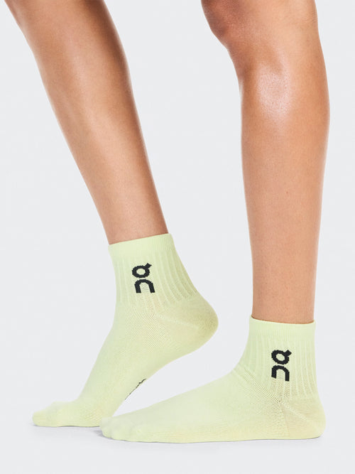 Logo Sock High 3p Lemonade Tin cotton Light Yellow / XS