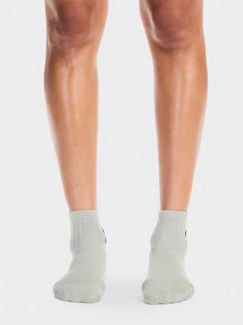 Logo Sock High 3p Lemonade Tin cotton Light Yellow / XS