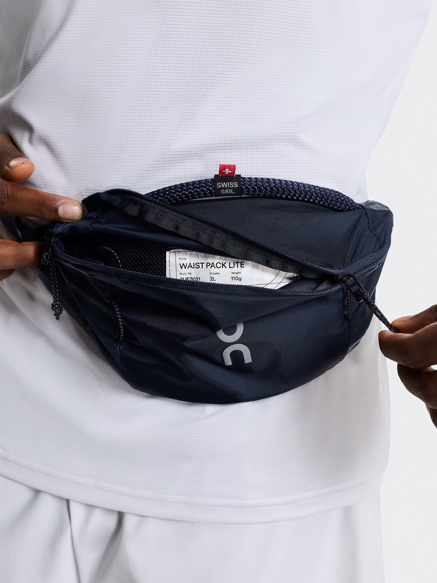 Waist Pack 2l Lite Navy Nylon