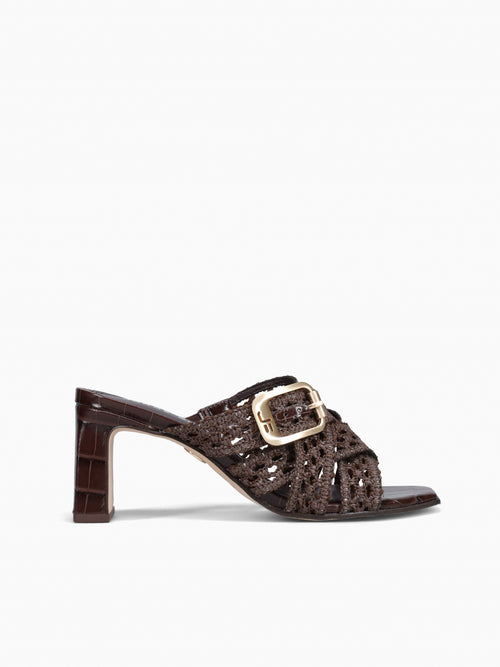 Jesica Marrom Rafia Brown / 5 / M