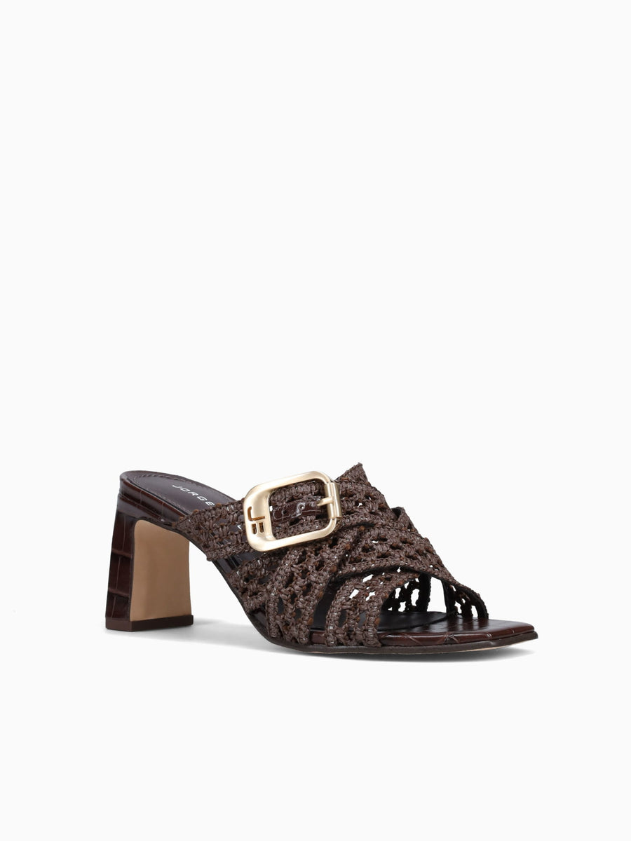 Jesica Marrom Rafia Brown / 5 / M
