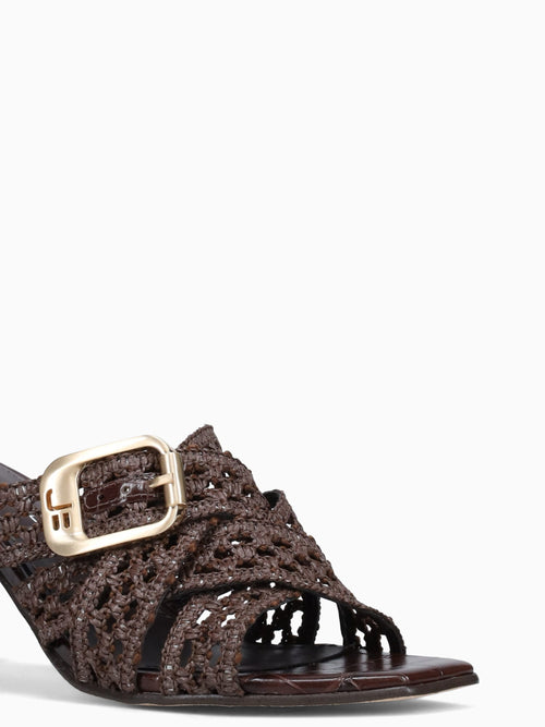 Jesica Marrom Rafia Brown / 5 / M