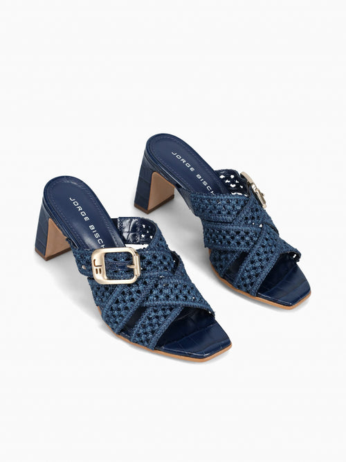 Jesica Nautico Rafia Blue / 5 / M