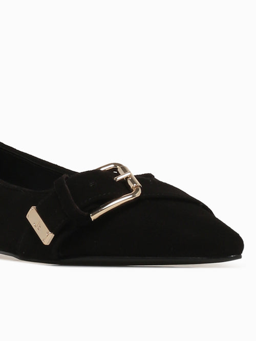 Jianna Preto Suede Black / 5 / M