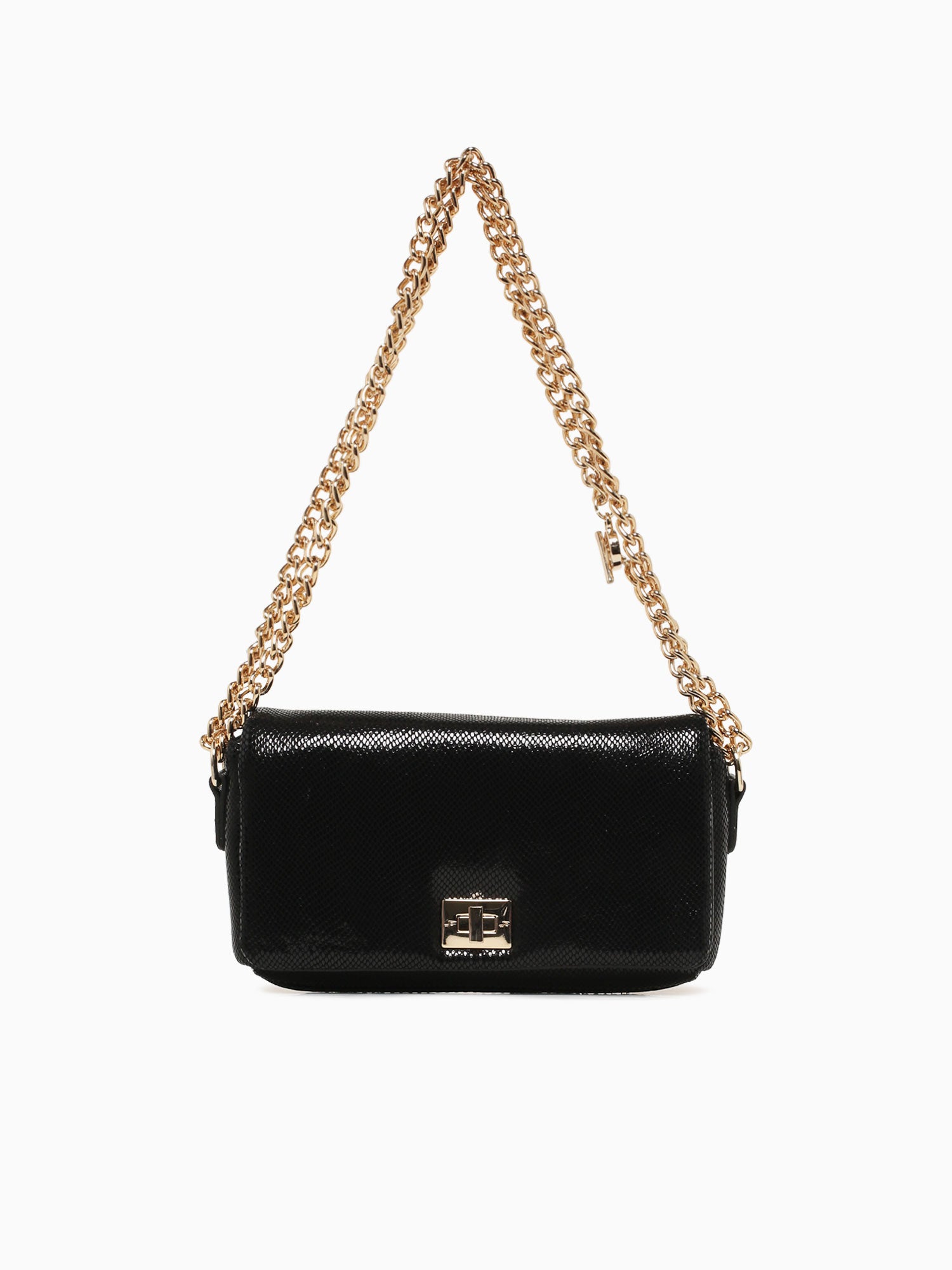 Jerika Black Mini Snake Black