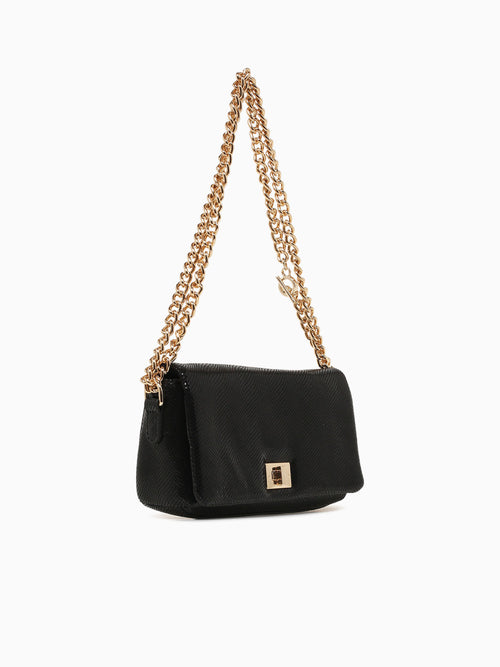 Jerika Black Mini Snake Black