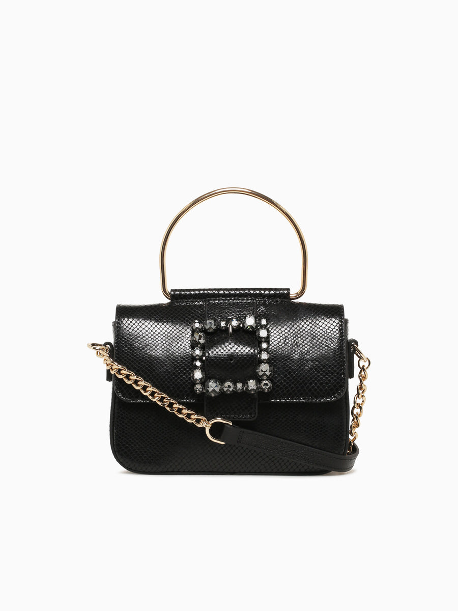 Jilene Preto Snake Glow Black