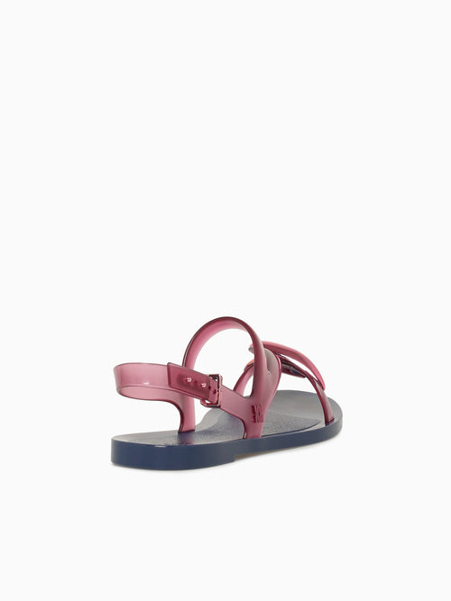 Iris Sandal Blue Red jelly Blue / 5 / M