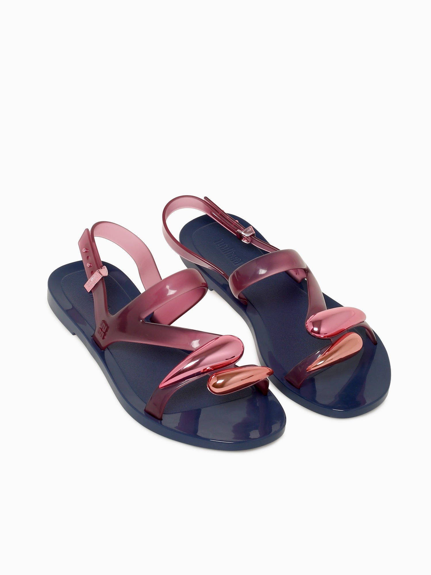 Iris Sandal Blue Red jelly Blue / 5 / M