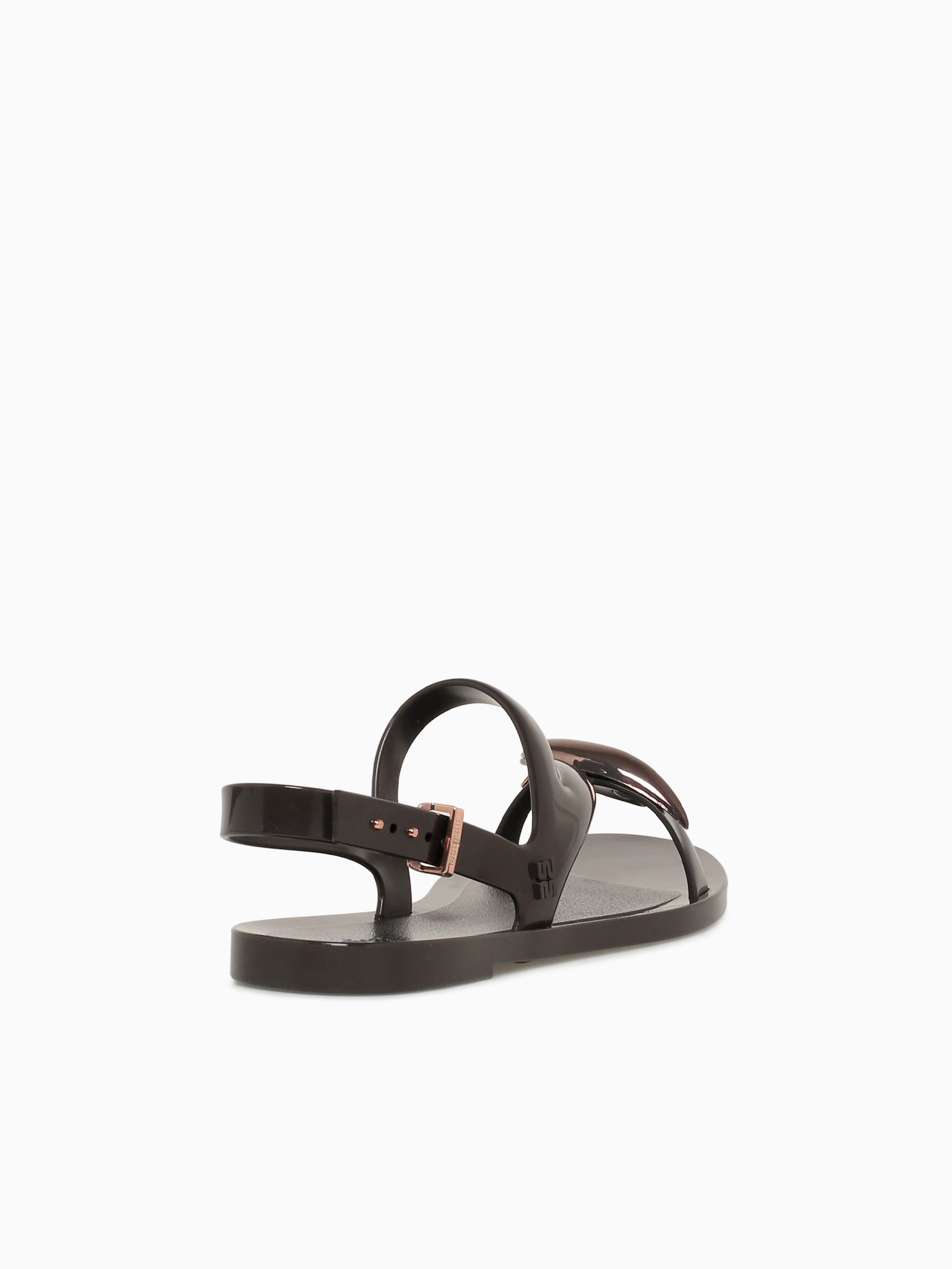 Iris Sandal Brown Metallic jelly Brown / 5 / M